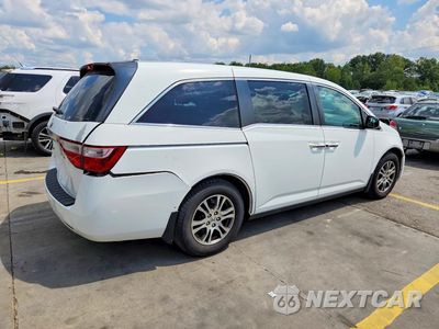 Trzecie zdjęcie samochodu z tyłu: 2013 HONDA ODYSSEY EXL VIN:5FNRL5H60DB064308 - miniatura