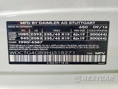 Zdjęcie 13 z 13 samochodu: 2017 MERCEDES-BENZ GLA 250 4MATIC VIN:WDCTG4GB9HJ318271 - miniatura