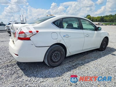 Trzecie zdjęcie samochodu z tyłu: 2015 NISSAN SENTRA SV VIN:3N1AB7AP9FY271563 - miniatura