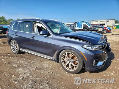 Czwarte zdjęcie samochodu z boku: 2019 BMW X7 XDRIVE40I VIN:5UXCW2C55KL089580 - miniatura