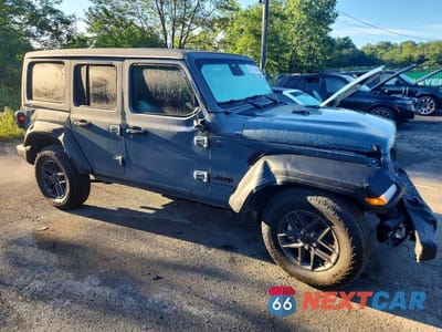 Czwarte zdjęcie samochodu z boku: 2026 JEEP WRANGLER SPORT VIN:1C4PJXDN8TW223785 - miniatura