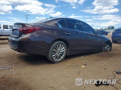 Trzecie zdjęcie samochodu z tyłu: 2020 INFINITI Q50 3.0T LUXE VIN:JN1EV7AR8LM250096 - miniatura