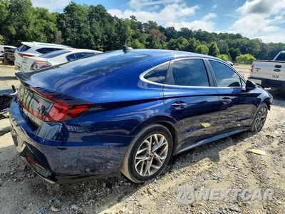 Trzecie zdjęcie samochodu z tyłu: 2021 HYUNDAI SONATA SEL VIN:5NPEL4JA0MH092635 - miniatura
