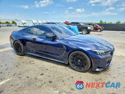 Czwarte zdjęcie samochodu z boku: 2025 BMW M4 COMPETITION VIN:WBS33HK08SCT35579 - miniatura