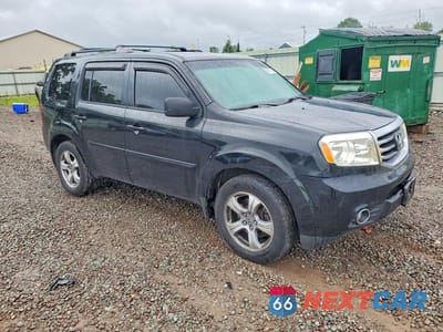 Czwarte zdjęcie samochodu z boku: 2012 HONDA PILOT EXL VIN:5FNYF4H66CB046424 - miniatura