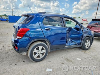 Trzecie zdjęcie samochodu z tyłu: 2020 CHEVROLET TRAX 1LT VIN:3GNCJLSB1LL319707 - miniatura