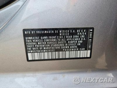 Zdjęcie 12 z 12 samochodu: 2025 VOLKSWAGEN JETTA SE VIN:3VWEX7BU3SM020332 - miniatura