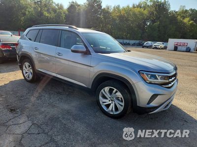 Czwarte zdjęcie samochodu z boku: 2021 VOLKSWAGEN ATLAS SE VIN:1V2JR2CA4MC585470 - miniatura