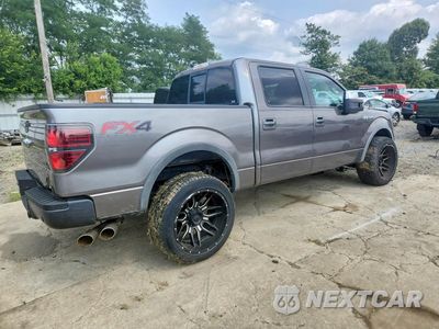 Trzecie zdjęcie samochodu z tyłu: 2014 FORD F150 SUPERCREW VIN:1FTFW1EF5EFA08644 - miniatura