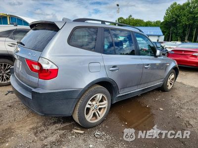 Trzecie zdjęcie samochodu z tyłu: 2005 BMW X3 3.0I VIN:WBXPA93475WD09618 - miniatura