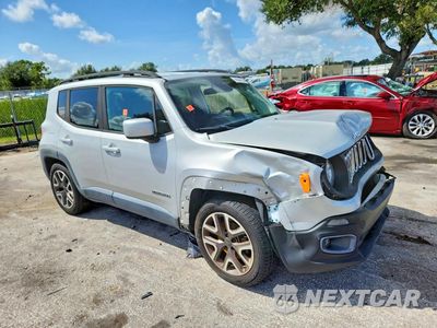 Czwarte zdjęcie samochodu z boku: 2015 JEEP RENEGADE LATITUDE VIN:ZACCJABT4FPB88659 - miniatura