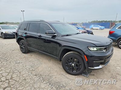 Czwarte zdjęcie samochodu z boku: 2022 JEEP GRAND CHEROKEE L LIMITED VIN:1C4RJKBG2N8504732 - miniatura