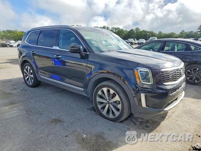 Czwarte zdjęcie samochodu z boku: 2020 KIA TELLURIDE S VIN:5XYP64HC7LG069205 - miniatura