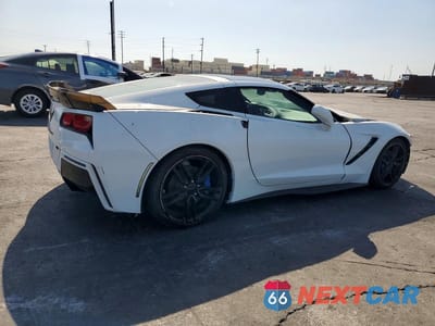 Trzecie zdjęcie samochodu z tyłu: 2019 CHEVROLET CORVETTE STINGRAY 2LT VIN:1G1YD2D70K5108062 - miniatura