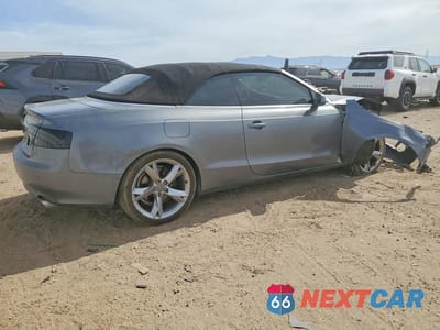 Trzecie zdjęcie samochodu z tyłu: 2012 AUDI A5 PREMIUM PLUS VIN:WAUJFAFH3CN005865 - miniatura