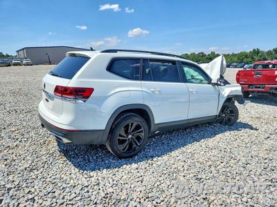 Trzecie zdjęcie samochodu z tyłu: 2022 VOLKSWAGEN ATLAS SE VIN:1V2JR2CA5NC510052 - miniatura