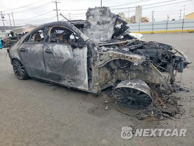 Czwarte zdjęcie samochodu z boku: 2021 MERCEDES-BENZ CLA 250 VIN:W1K5J4GB0MN162677 - miniatura