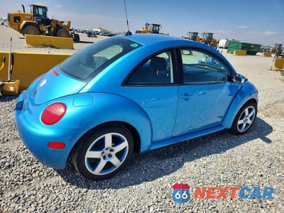 Trzecie zdjęcie samochodu z tyłu: 2004 VOLKSWAGEN NEW BEETLE SATELLITE BLUE GLS VIN:3VWGK31C94M422271 - miniatura
