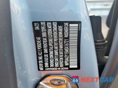 Zdjęcie 12 z 12 samochodu: 2021 PORSCHE TAYCAN VIN:WP0AA2Y15MSA16721 - miniatura