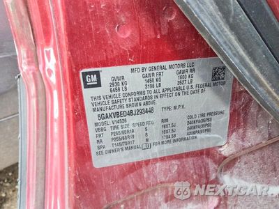 Zdjęcie 14 z 14 samochodu: 2011 BUICK ENCLAVE CXL VIN:5GAKVBED4BJ293448 - miniatura