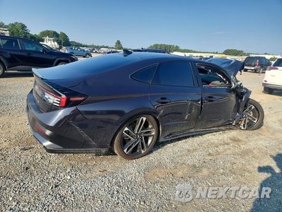 Trzecie zdjęcie samochodu z tyłu: 2025 HYUNDAI SONATA N LINE VIN:KMHL54JC4SA438964 - miniatura
