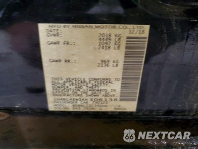 Zdjęcie 12 z 12 samochodu: 2019 NISSAN ALTIMA SL VIN:1N4BL4EW1KN306138 - miniatura
