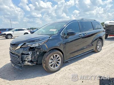 2025 TOYOTA SIENNA XLE 8-PASSENGER 5TDYRKEC4SS244614 - główne zdjęcie licytacji z USA - miniatura