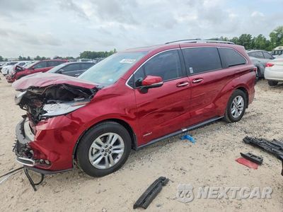 2021 TOYOTA SIENNA LIMITED 7-PASSENGER 5TDZRKEC2MS066841 - główne zdjęcie licytacji z USA - miniatura
