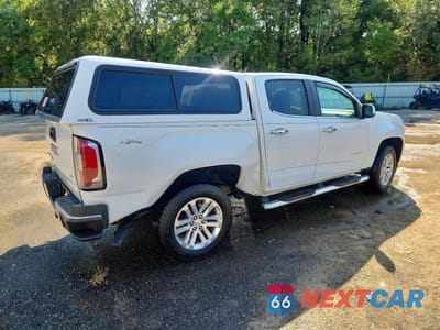 Trzecie zdjęcie samochodu z tyłu: 2019 GMC CANYON SLT VIN:1GTG6DEN2K1265718 - miniatura