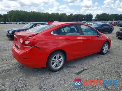 Trzecie zdjęcie samochodu z tyłu: 2017 CHEVROLET CRUZE LT VIN:1G1BE5SM2H7189477 - miniatura