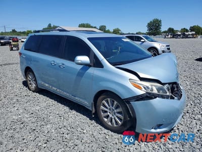 Czwarte zdjęcie samochodu z boku: 2015 TOYOTA SIENNA LIMITED PREMIUM 7-PASSENGER VIN:5TDYK3DCXFS643786 - miniatura