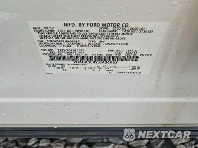 Zdjęcie 13 z 13 samochodu: 2018 FORD FLEX SEL VIN:2FMGK5C82JBA06062 - miniatura