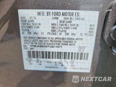 Zdjęcie 13 z 13 samochodu: 2026 FORD EXPLORER ST-LINE VIN:1FMUK8KH0TGB11071 - miniatura