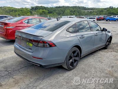 Trzecie zdjęcie samochodu z tyłu: 2025 HONDA ACCORD HYBRID SPORT-L VIN:1HGCY2F77SA003756 - miniatura