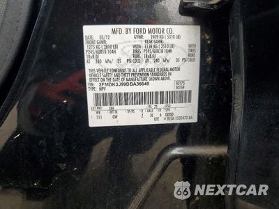 Zdjęcie 12 z 12 samochodu: 2013 FORD EDGE SEL VIN:2FMDK3J99DBA36649 - miniatura