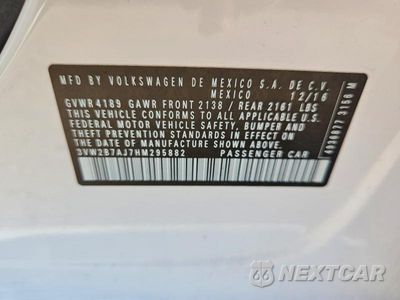 Zdjęcie 12 z 12 samochodu: 2017 VOLKSWAGEN JETTA S VIN:3VW2B7AJ7HM295882 - miniatura