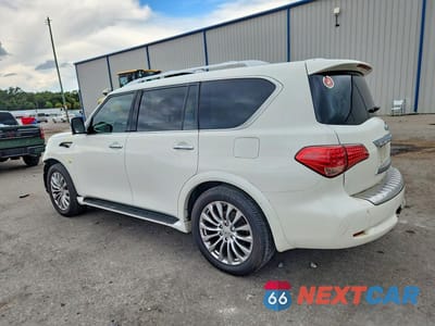 Drugie zdjęcie samochodu z przodu: 2017 INFINITI QX80 BASE VIN:JN8AZ2NF6H9640034 - miniatura