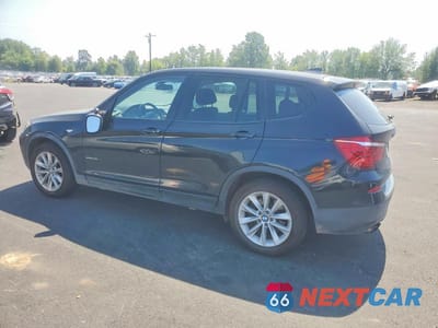Drugie zdjęcie samochodu z przodu: 2013 BMW X3 XDRIVE28I VIN:5UXWX9C59D0D08485 - miniatura