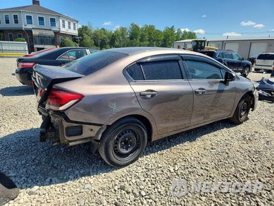 Trzecie zdjęcie samochodu z tyłu: 2014 HONDA CIVIC LX VIN:19XFB2F50EE229375 - miniatura