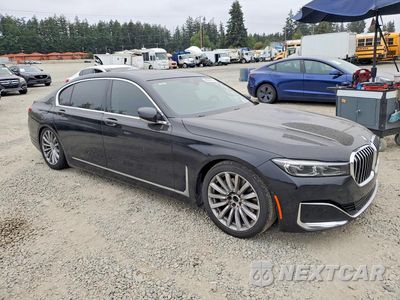 Czwarte zdjęcie samochodu z boku: 2020 BMW 740 XI VIN:WBA7T4C03LGG62675 - miniatura