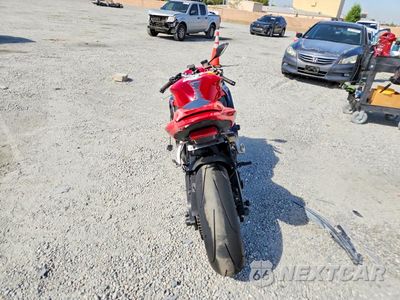 Czwarte zdjęcie samochodu z boku: 2011 HONDA CBR600 RR VIN:JH2PC4064BK400093 - miniatura
