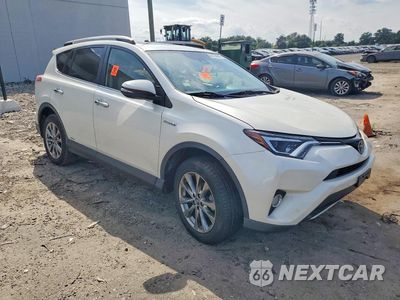 Czwarte zdjęcie samochodu z boku: 2018 TOYOTA RAV4 HV LIMITED VIN:JTMDJREV6JD244592 - miniatura