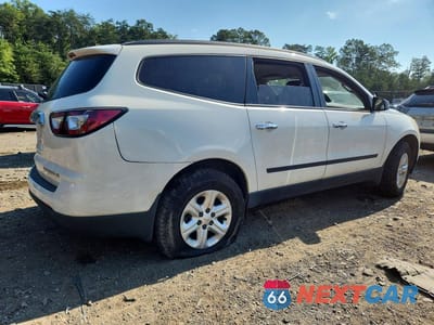 Trzecie zdjęcie samochodu z tyłu: 2014 CHEVROLET TRAVERSE LS VIN:1GNKRFED0EJ182711 - miniatura
