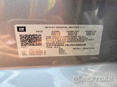 Zdjęcie 13 z 13 samochodu: 2018 CADILLAC ESCALADE PLATINUM VIN:1GYS4DKJ8JR338229 - miniatura