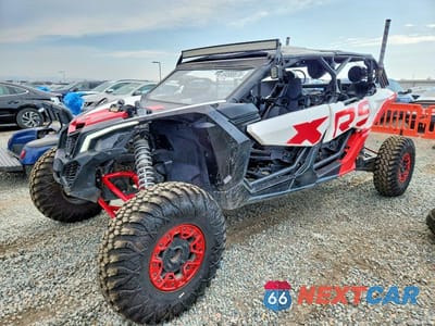Drugie zdjęcie samochodu z przodu: 2018 CAN-AM MAVERICK X3 UTILITY VEHICLE VIN:3JBVNAW41JK000805 - miniatura