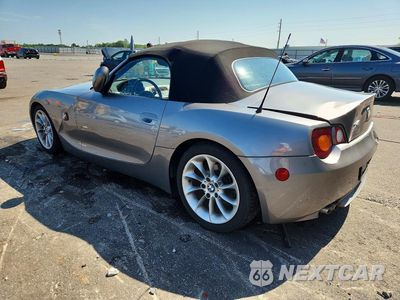 Drugie zdjęcie samochodu z przodu: 2004 BMW Z4 2.5 VIN:4USBT33564LR67462 - miniatura
