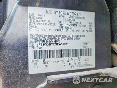 Zdjęcie 12 z 12 samochodu: 2016 FORD F-350 SUPER DUTY VIN:1FT8W3BTXGEA32977 - miniatura