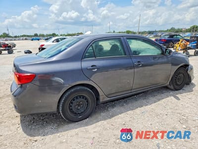 Trzecie zdjęcie samochodu z tyłu: 2009 TOYOTA COROLLA LE VIN:JTDBL40E499092001 - miniatura