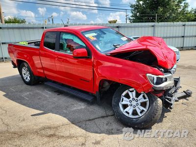 Czwarte zdjęcie samochodu z boku: 2016 CHEVROLET COLORADO LT VIN:1GCHTCE3XG1324866 - miniatura