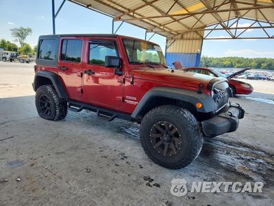 Czwarte zdjęcie samochodu z boku: 2013 JEEP WRANGLER UNLIMITED SPORT VIN:1C4BJWDG4DL535031 - miniatura